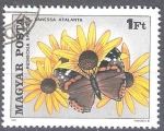 Stamps Hungary -  vanessa atalanta Y2795 RESERVADO