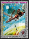 Stamps Equatorial Guinea -  Exploration of Venus - Skylab