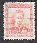 Sellos de Oceania - Nueva Zelanda -  227 - Jorge VI del Reino Unido