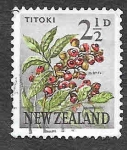 Sellos de Oceania - Nueva Zelanda -  336 - Titoki