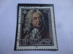 Stamps Germany -  George Friedrich Händel (1685-1759) Compositor Aleman-Europa (C.E.P.T)-Año Europeo de la Música..