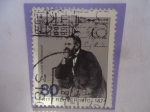 Stamps Germany -  Fritz Reuter (1810-1874) - 175° Aniversario de su Nacimientp 1810-1985 -Novelista Aleman