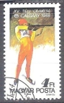 Stamps : Europe : Hungary :  biathlon Y3137 RESERVADO