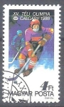 Stamps Hungary -  hockey sobre hielo Y3138
