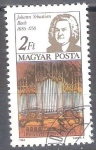 Stamps : Europe : Hungary :  Bach Y2995 RESERVADO