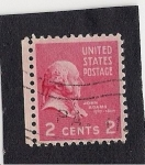 Stamps United States -  John Adams