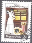 Stamps Hungary -  primer telefono hungaro Y2761