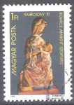 Stamps : Europe : Hungary :  navidad Y2783 DAVID MERINO
