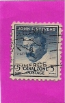 Stamps United States -  John F. Stevens