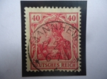 Stamps Germany -  Alemania Reino - Serie Germania.