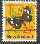 Sellos de Oceania - Nueva Zelanda -  441 - Mariposa