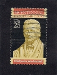 Stamps United States -  John Marshall