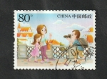 Stamps China -  5222 - Sacando fotos en vacaciones
