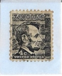 Sellos de America - Estados Unidos -  Lincoln