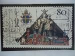 Stamps Germany -  Nuestra Señora de Kovelaer-Visita de Juan Pablo II a Kovelaer-17 Congreso Mariano.