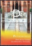 Stamps : Europe : Spain :  Alhambra, Generalife y Albaicín, Granada