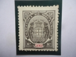 Stamps Mozambique -  Mozambique-Sociedad - Elefantes - Escudo de Armas