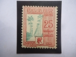 Sellos del Mundo : America : Guadeloupe : Dumanoir - Serie: Guadalupe -Sello Taxe-Sifra de Impuestos Recibidos.