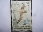 Stamps France -  Albatros Fuligineux - Territorios Australes y Antárticos franceses- Alcatraz (Phoebetria palpebrata)