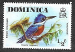 Sellos del Mundo : America : Dominica : 485 - Martín Pescador