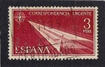 Stamps Spain -  Alegorias