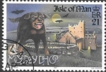 Stamps : Europe : Isle_of_Man :  animales legendarios