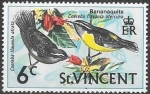 Stamps America - Saint Vincent and the Grenadines -  aves