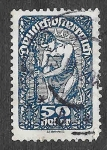 Stamps : Europe : Austria :  215 - Alegoría de la Nueva República