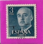 Stamps Spain -  General Franco