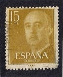 Stamps Spain -  General Franco