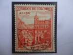 Stamps Colombia -  Santuario de las Lajas en la Ciudad de Nariño-Dpto. de Pasto-COL.