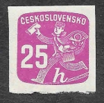 Sellos de Europa - Checoslovaquia -  P31 - Cartero