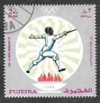 Stamps United Arab Emirates -  YtPA61A - Pre-JJOO Munich´72 (Fujeira)