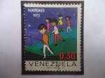 Sellos de America - Venezuela -  Navidad 1972 - Niños.