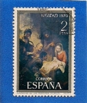 Sellos de Europa - Espaa -  Navidad de 1970