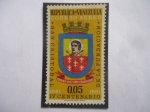 Sellos de America - Venezuela -  IV Centenario de la Fundación de San Cristóbal, 1561-1961 - Escudo de Armas de San Cristóbal. 