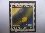 Stamps Venezuela -  MERCURIO - X Aniversario del Planetario Humboldt