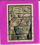 Stamps Spain -  Navidad de 1973