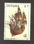 Sellos de America - Guyana -  INTERCAMBIO