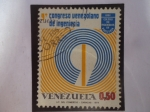 Stamps Venezuela -  9°Congreso Venezolano de Ingeniería-Maracaibo-Colegio de Ingenieros de Venezuela-Emblemas.