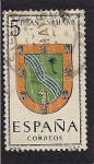 Stamps Spain -  Escudo de las Capitales de Provincias Españolas