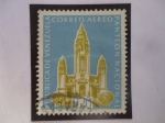Stamps Venezuela -  Panteón Nacional - Serie: Panteón Nacional. de Caracas.