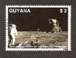 Stamps : America : Guyana :  CAMBIADO DM