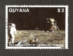 Sellos de America - Guyana -  CAMBIADO DM