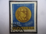Stamps Venezuela -  Medallón - Dr. Luis Razetti (1862-1932) - Centenario del Nacimiento (1862-1962)