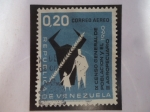 Stamps Venezuela -  IX Censo General de Población  y el III Agropecuario (1960)