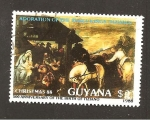 Sellos de America - Guyana -  CAMBIADO DM