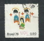 Stamps : America : Brazil :  Centenario de la indepe                 Navidad                                     ndencia