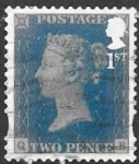 Stamps United Kingdom -  reina Victoria