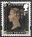 Stamps United Kingdom -  reina Victoria